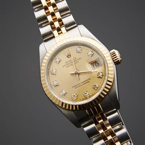 rolex datejust women's automatic watch|previously owned ladies rolex watches.